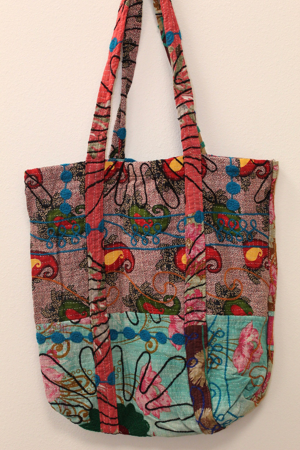 Embroidered Everyday Tote