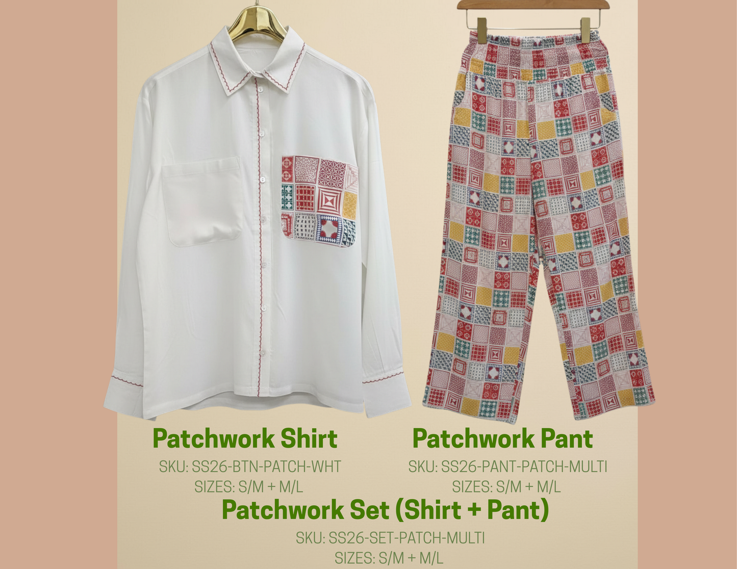 Patchwork Pant