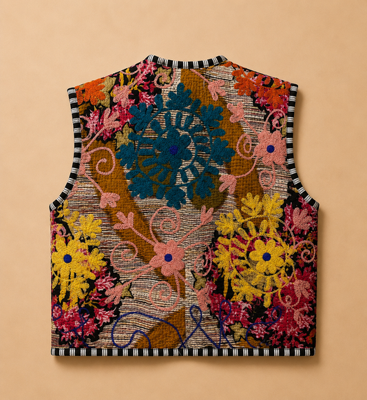 Jasmine Embroidered Vest