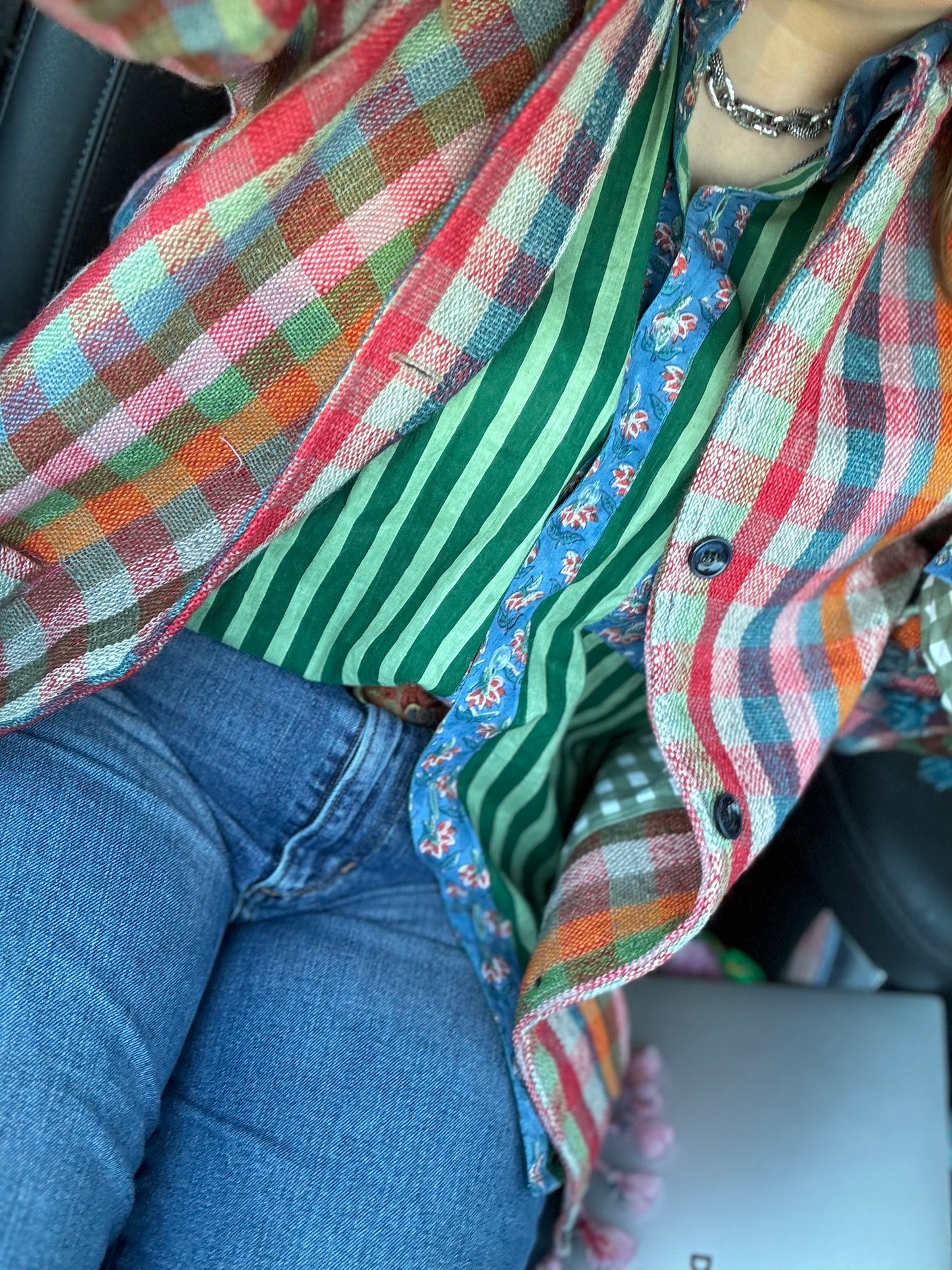 Carnival Plaid Kelli Jacket