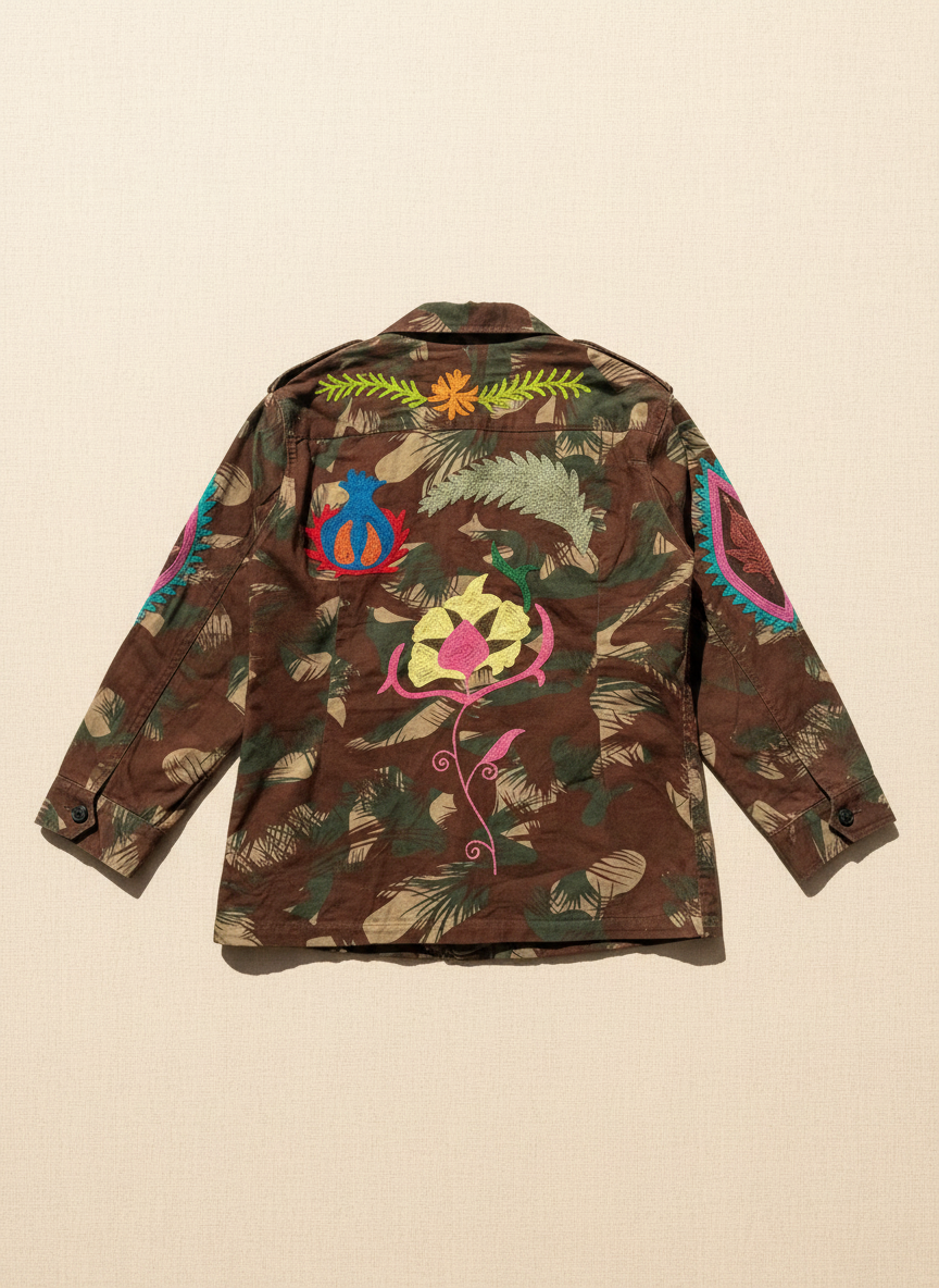 Life In Color Army Jacket