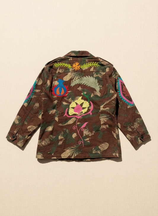 Life In Color Army Jacket