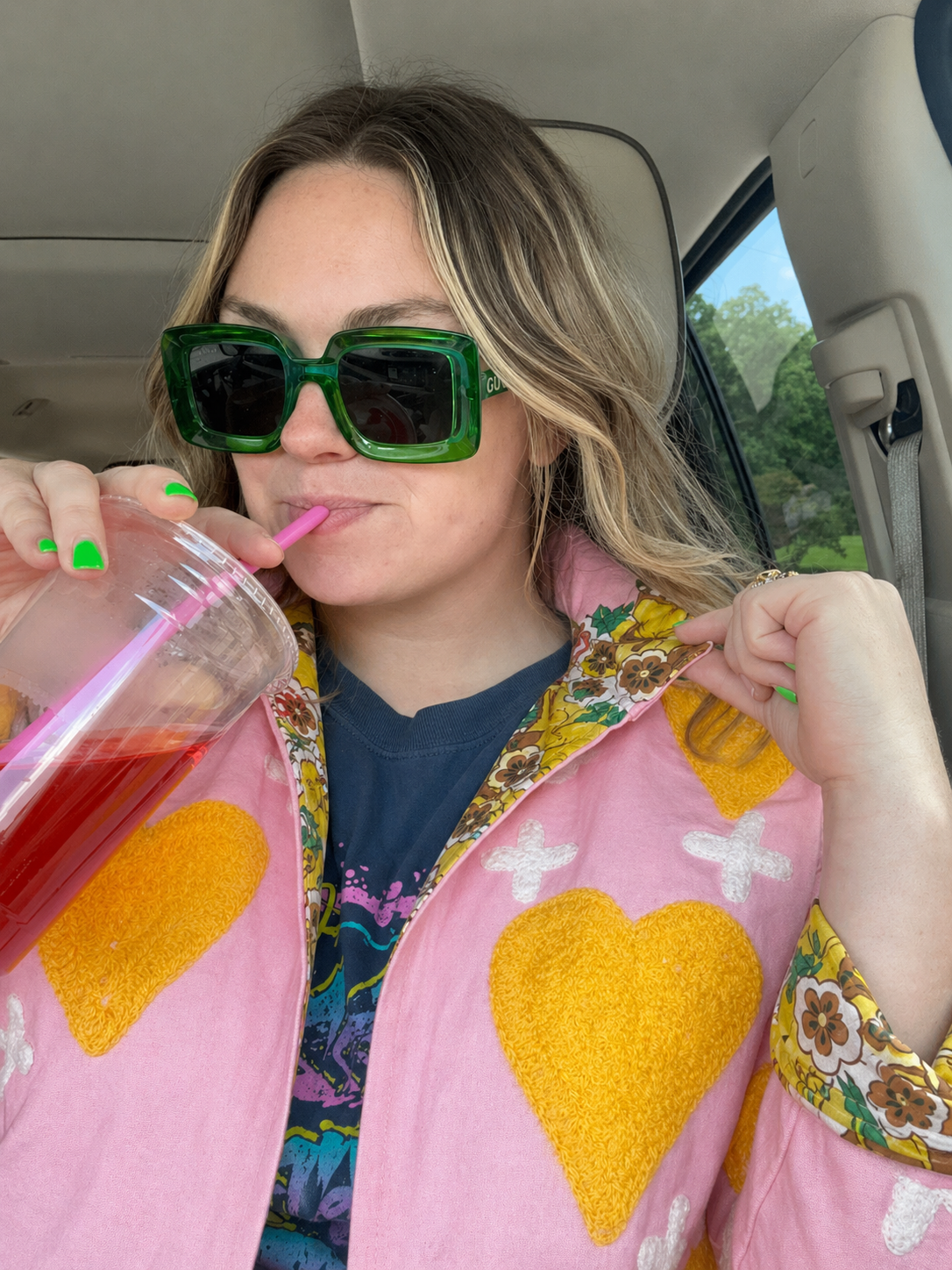 Candy Heart Heart Jacket