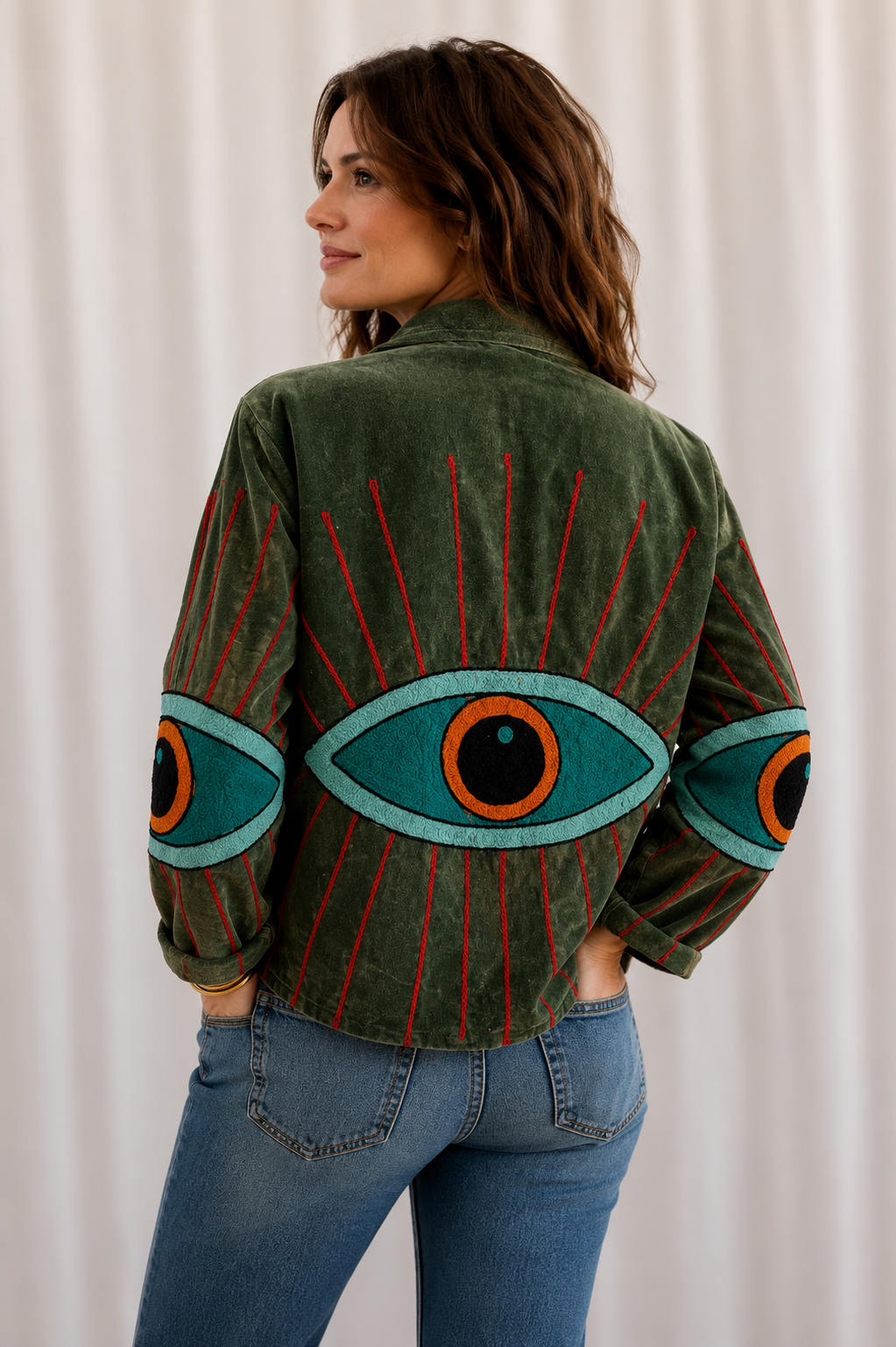 Moss Eye Velvet Jacket