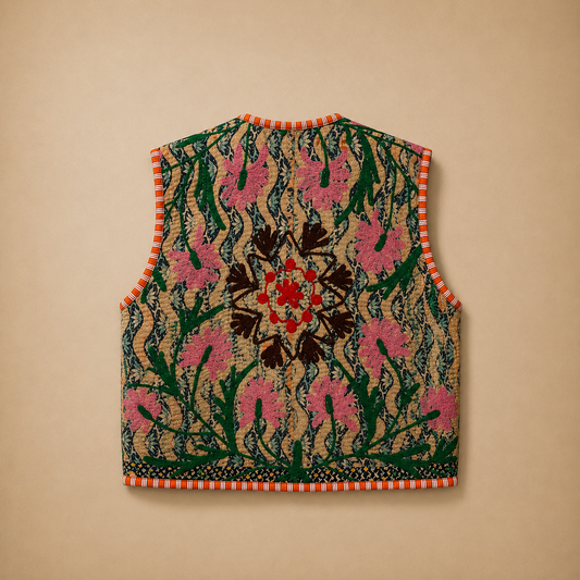 Heirloom Garden Reversible Vest