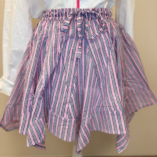 Striped Movement Skort