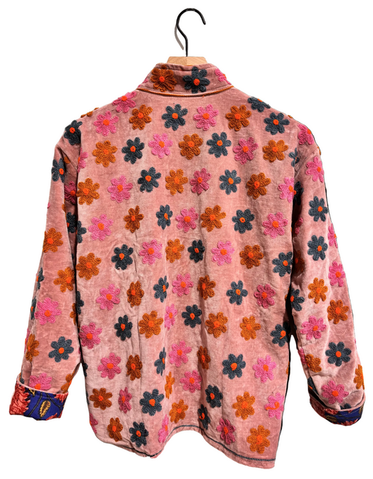 Wildflower Velvet Jacket