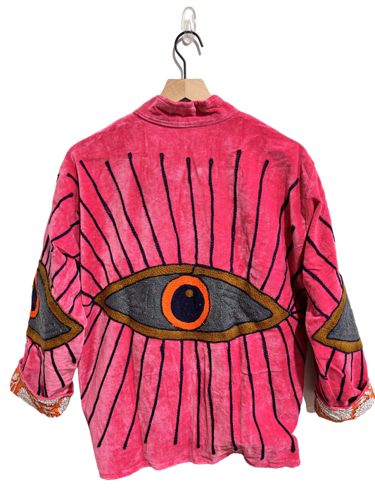 Mystic Gaze Velvet Jacket