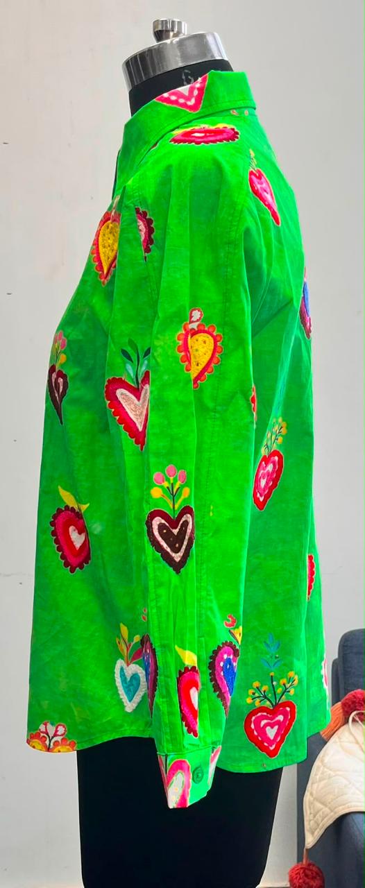 Corazon Heirloom Button-Up