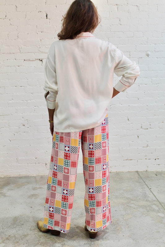 Patchwork Set (Shirt + Pant)