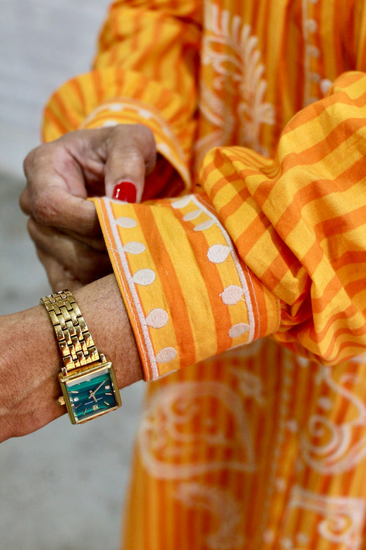 PRE ORDER: Harvest Striped Shirt Dress