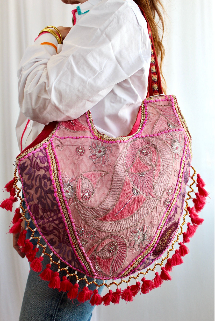 One-of-One Textile Bag : Pink