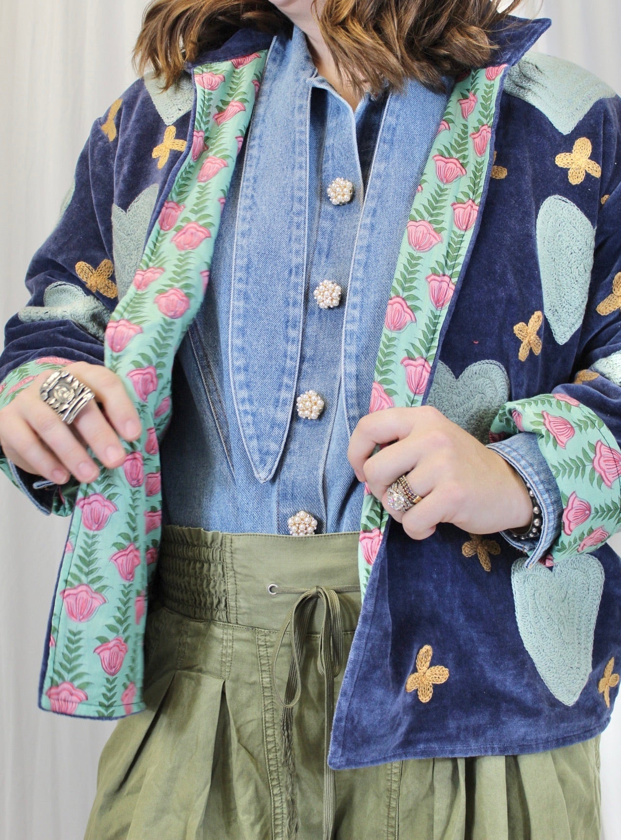 Velvet Jackets & Vests