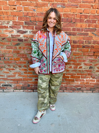 Bubblegum Cotton Jacket
