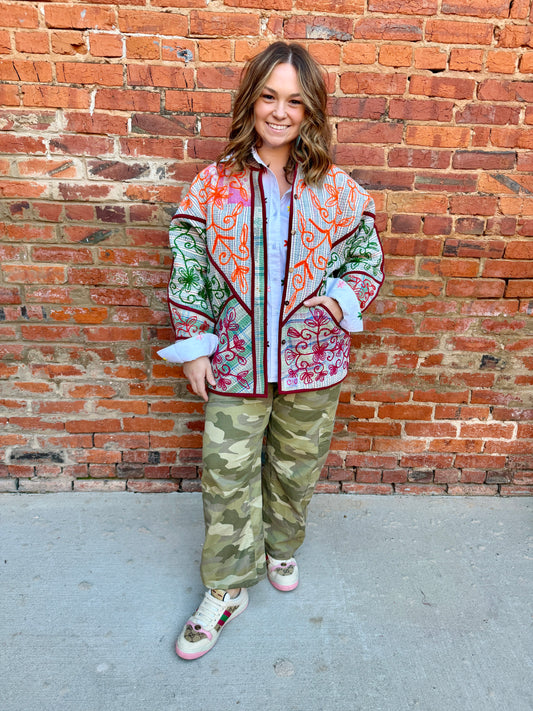 Bubblegum Cotton Jacket