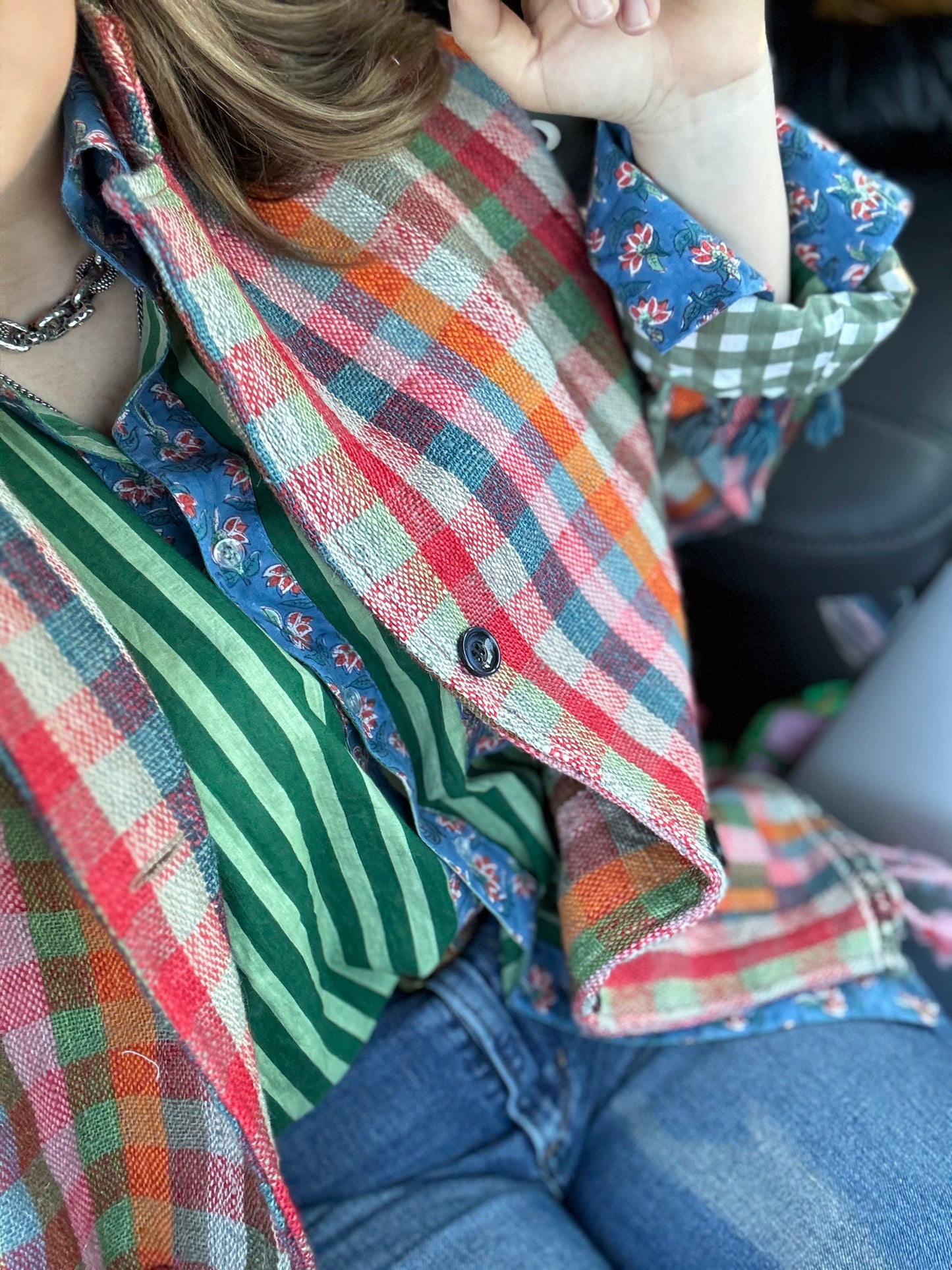 Carnival Plaid Kelli Jacket