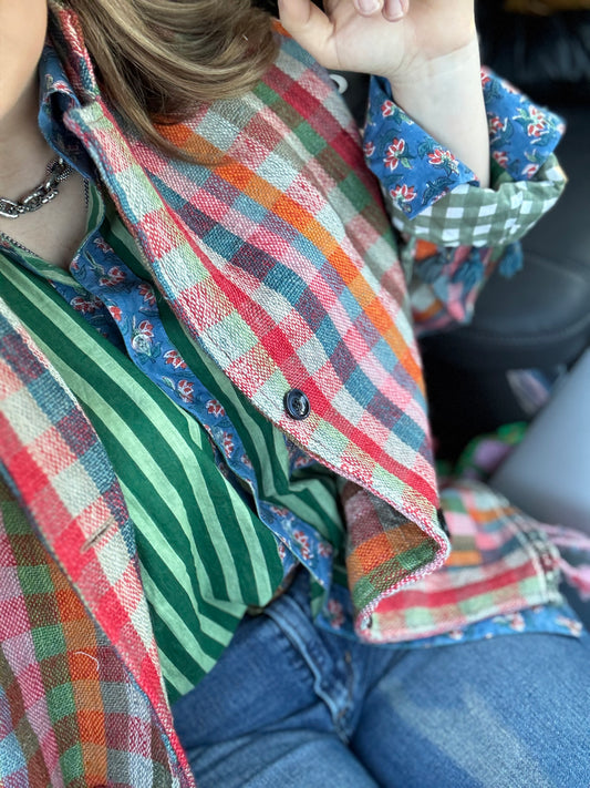 Carnival Plaid Kelli Jacket