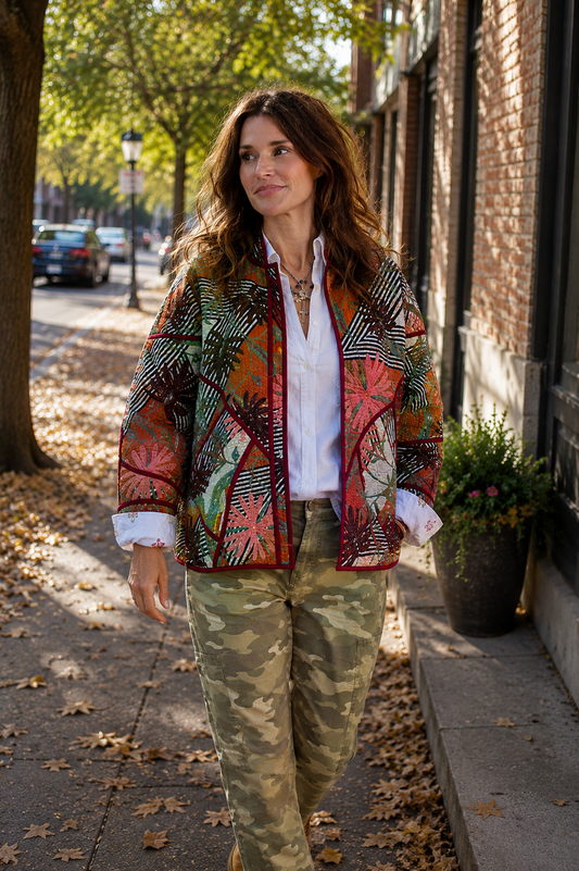 Confetti Cake Cotton Jacket