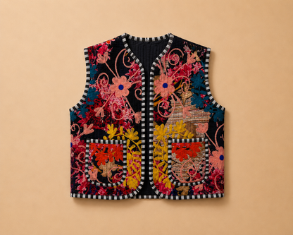 Jasmine Embroidered Vest