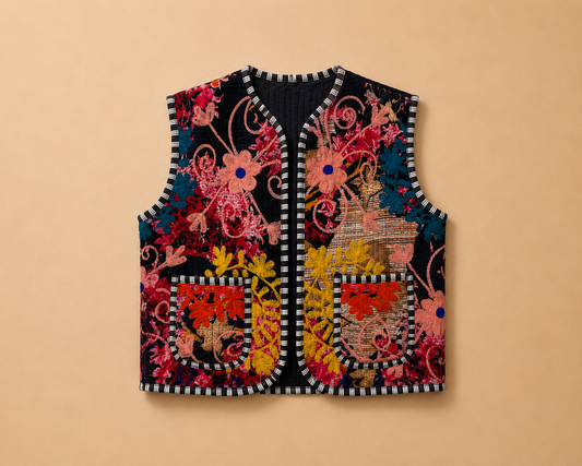 Jasmine Embroidered Vest