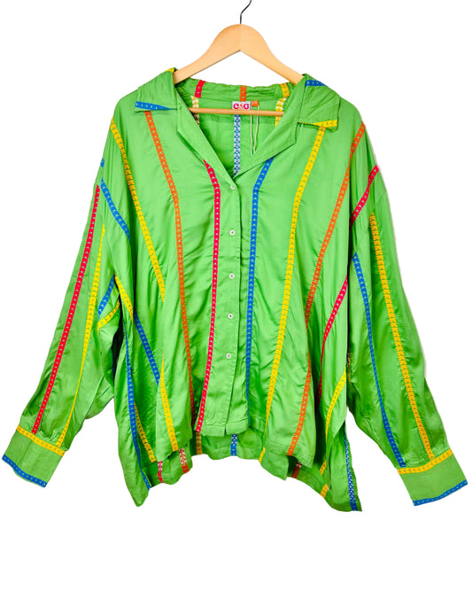 Fiesta Ribbon Button-Up