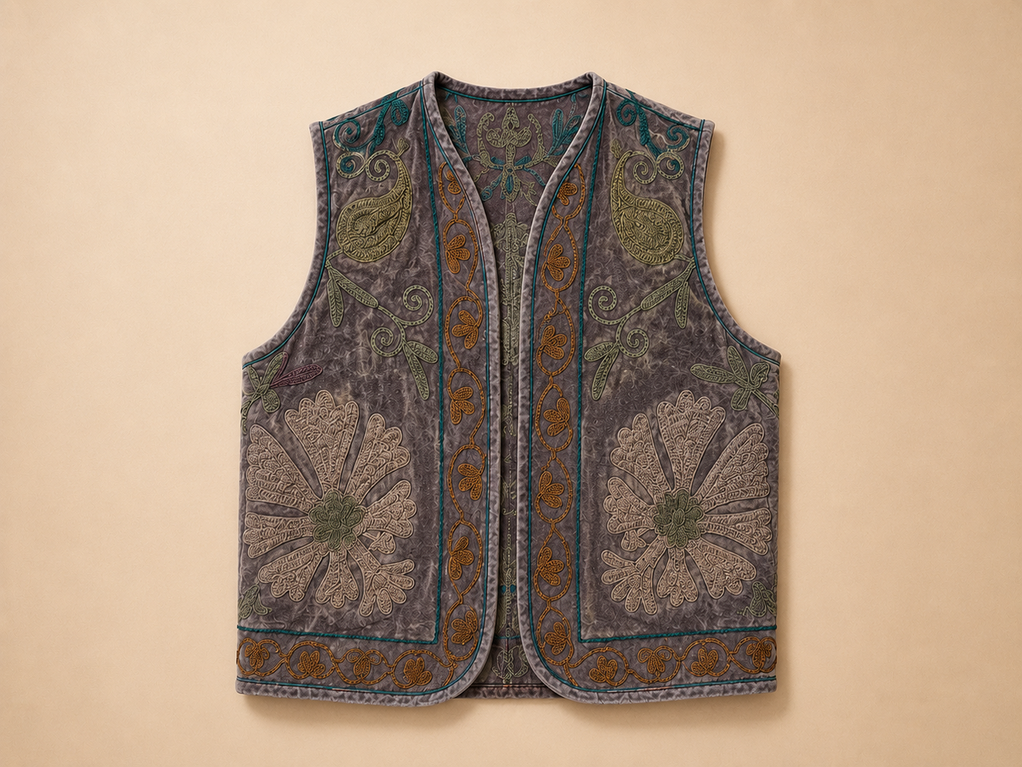 Drucilia Vest - Grey