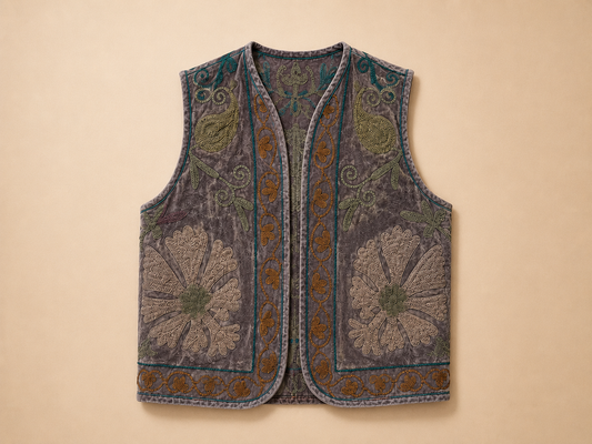 Drucilia Vest - Grey