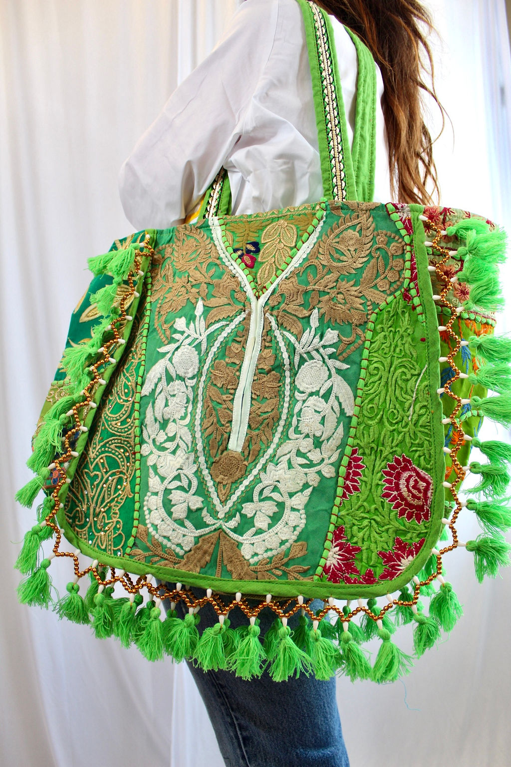 One-of-One Textile Bag : Green