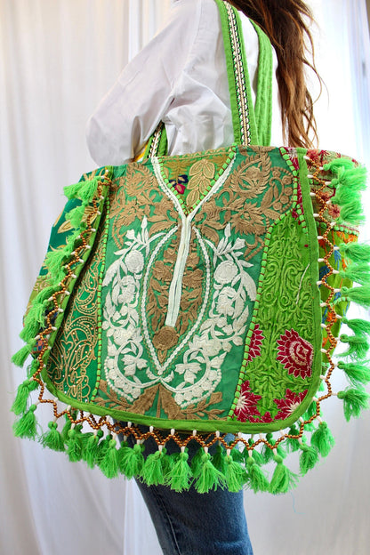 One-of-One Textile Bag : Green