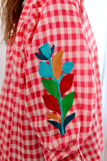 The Floral Picnic Button-Up