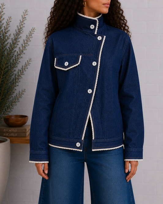 Paisley Denim Jacket