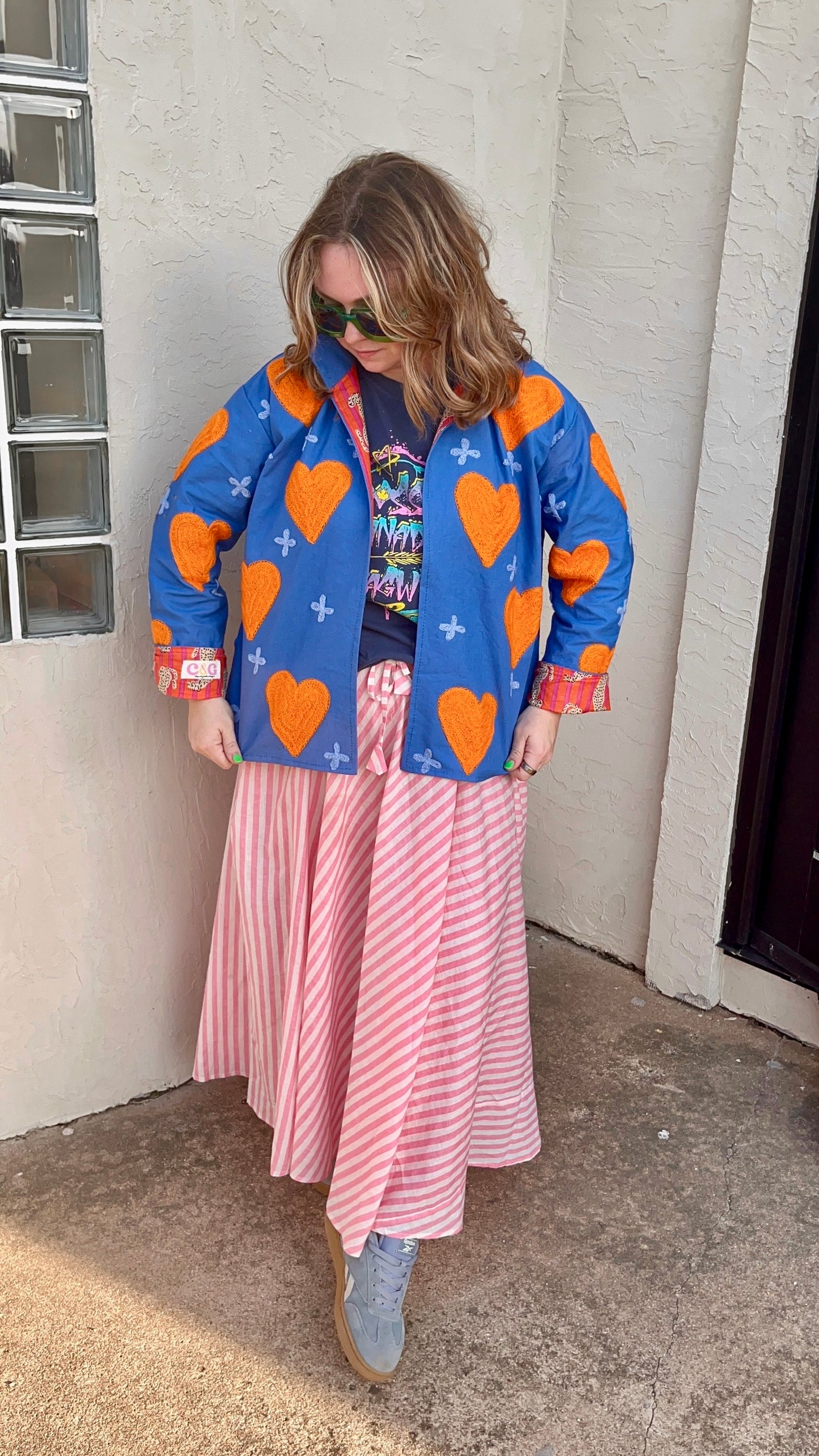 OKC Thunder Up Heart Jacket
