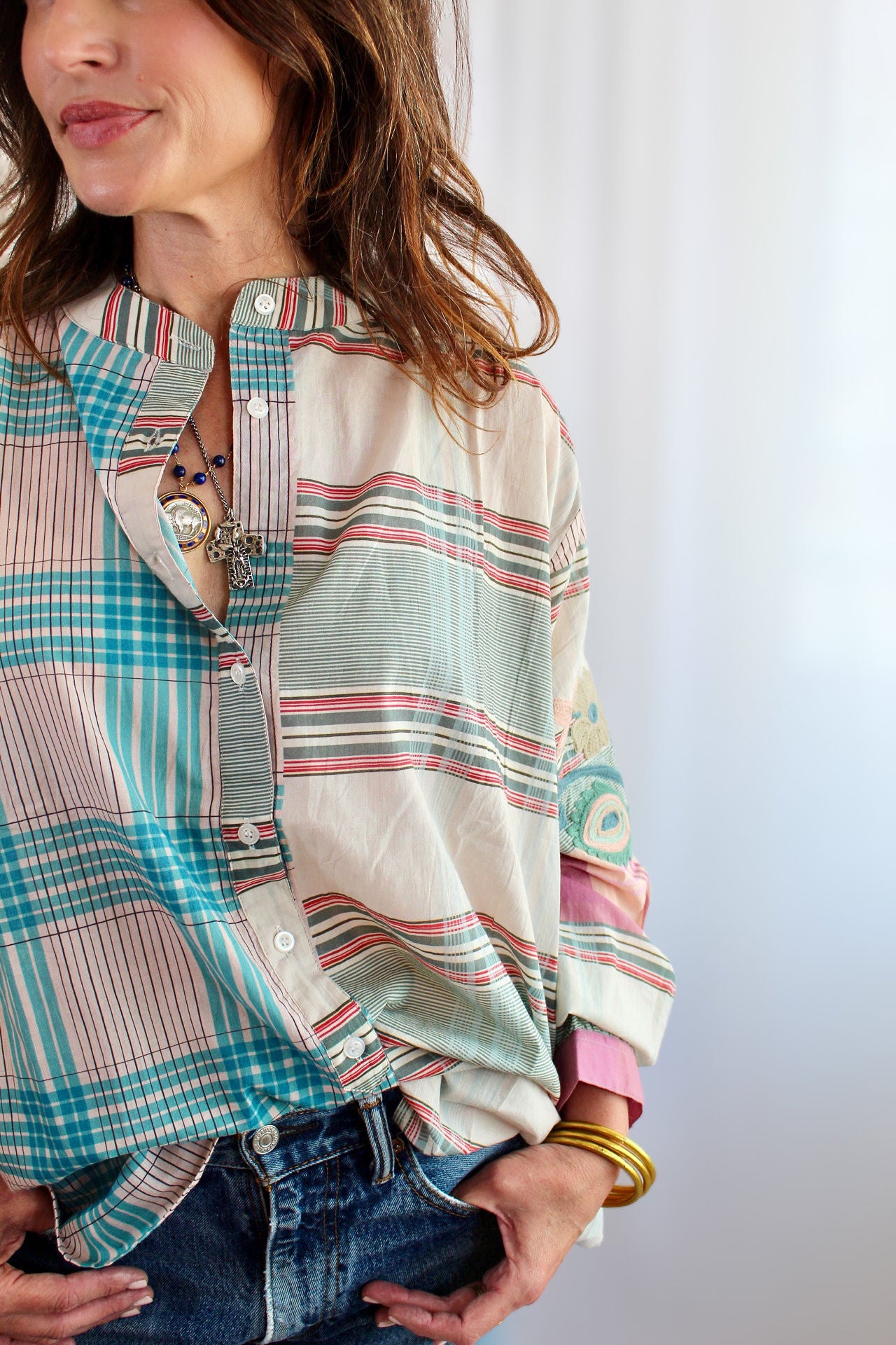 The Pastel Picnic Button-Up