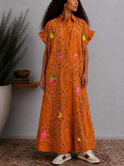 Bandana Starlight Maxi Dress