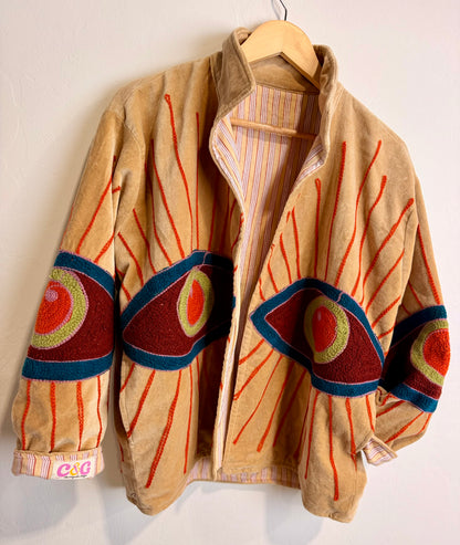 Lucky Sunset Velvet Jacket