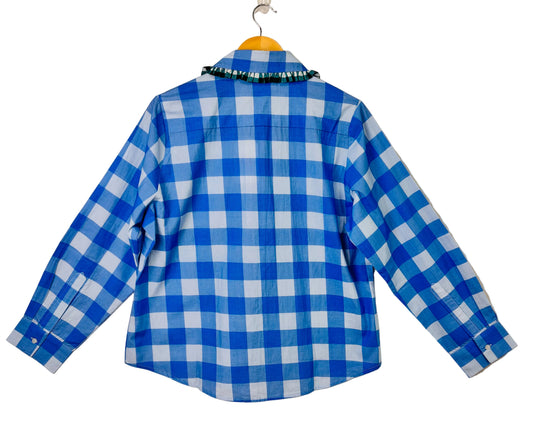 Bluebell Picnic Button-Up