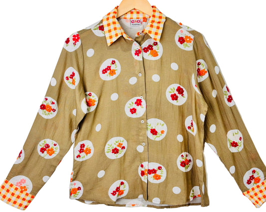 Garden Party Button-Up