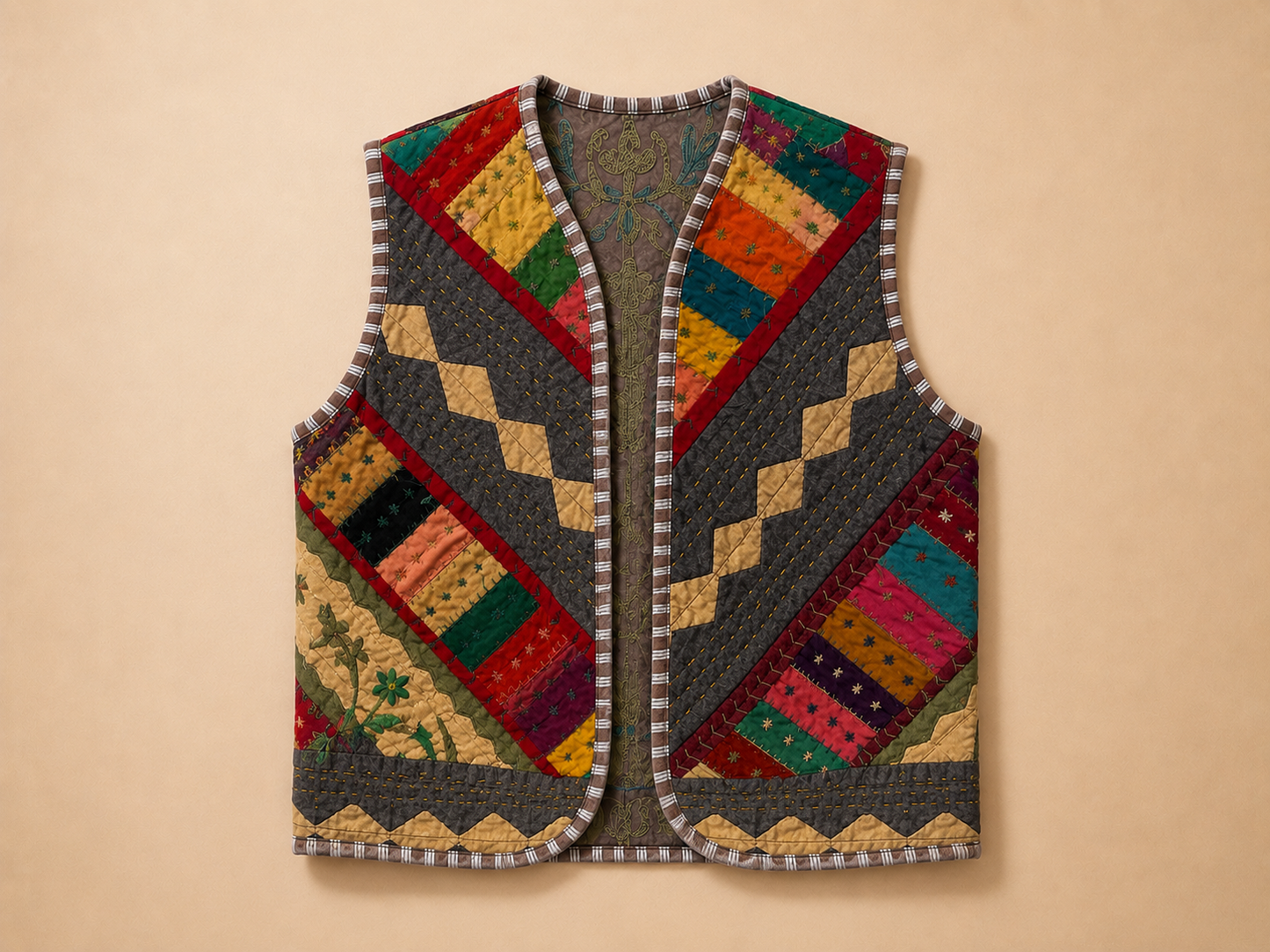Sand Dust Quilted Vest