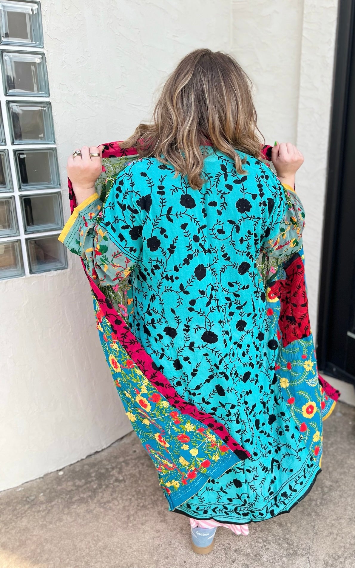 Wildflower Patchwork Kimono