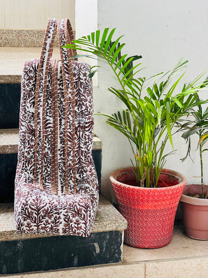 Quilted Boot Bag