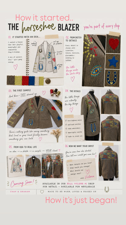 Lucky Charm Tweed Blazer — Pre-Order (Oct)