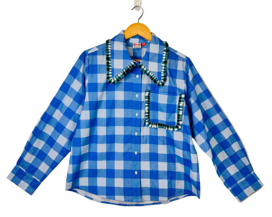 Bluebell Picnic Button-Up