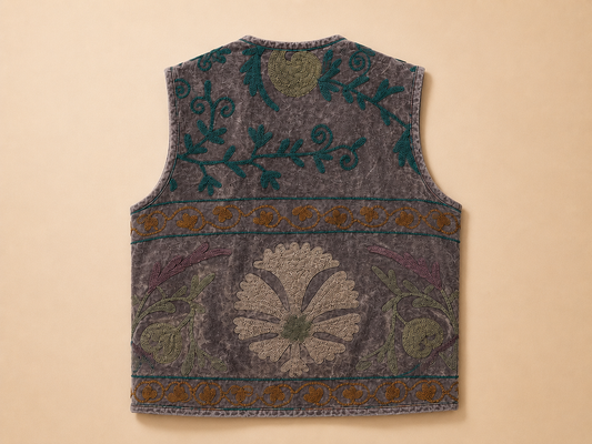 Drucilia Vest - Grey