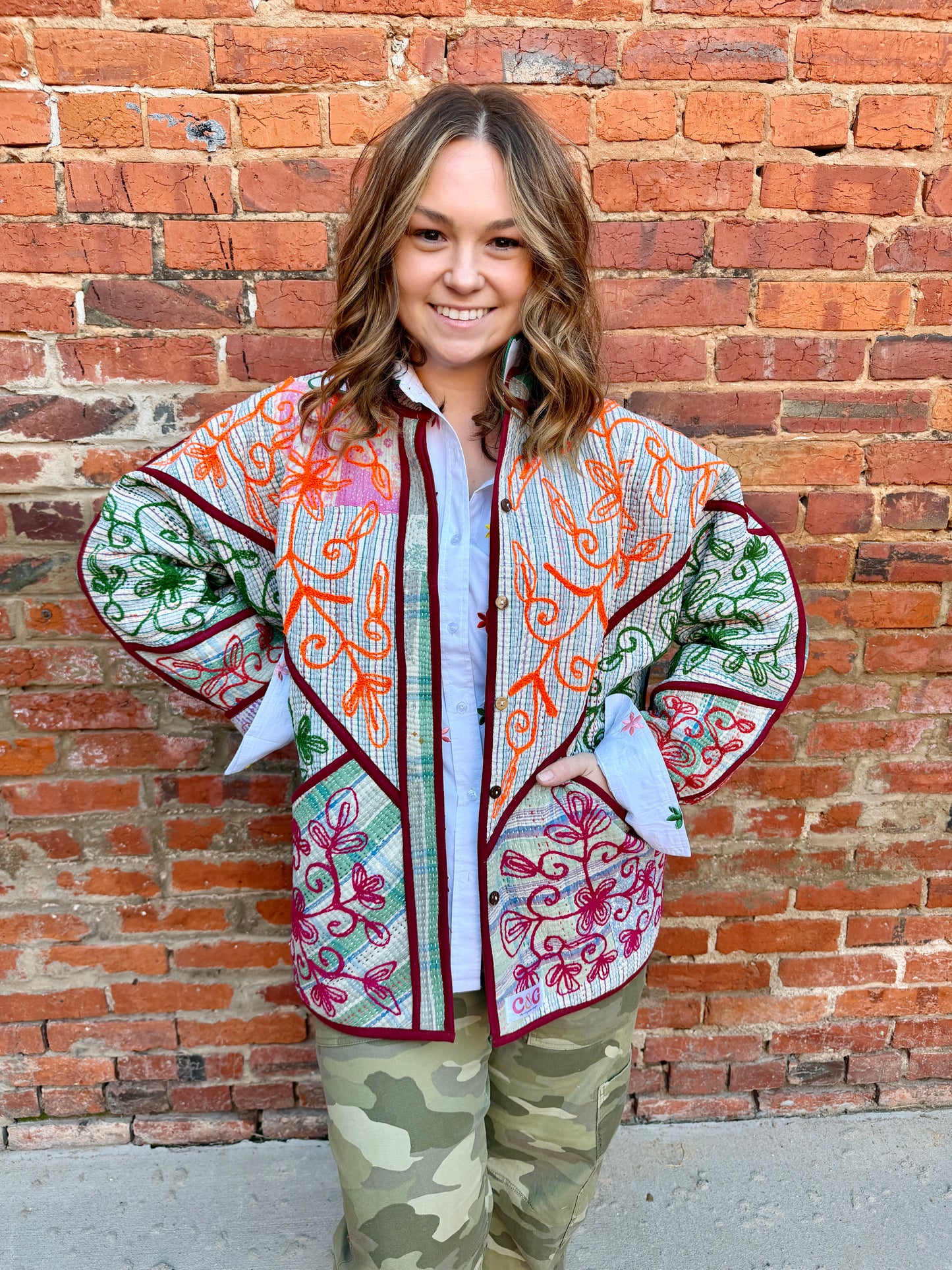 Bubblegum Cotton Jacket