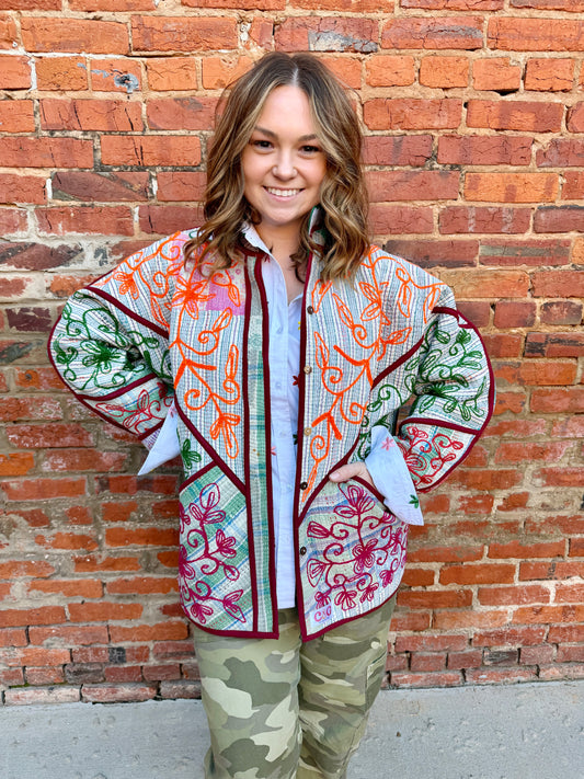 Bubblegum Cotton Jacket