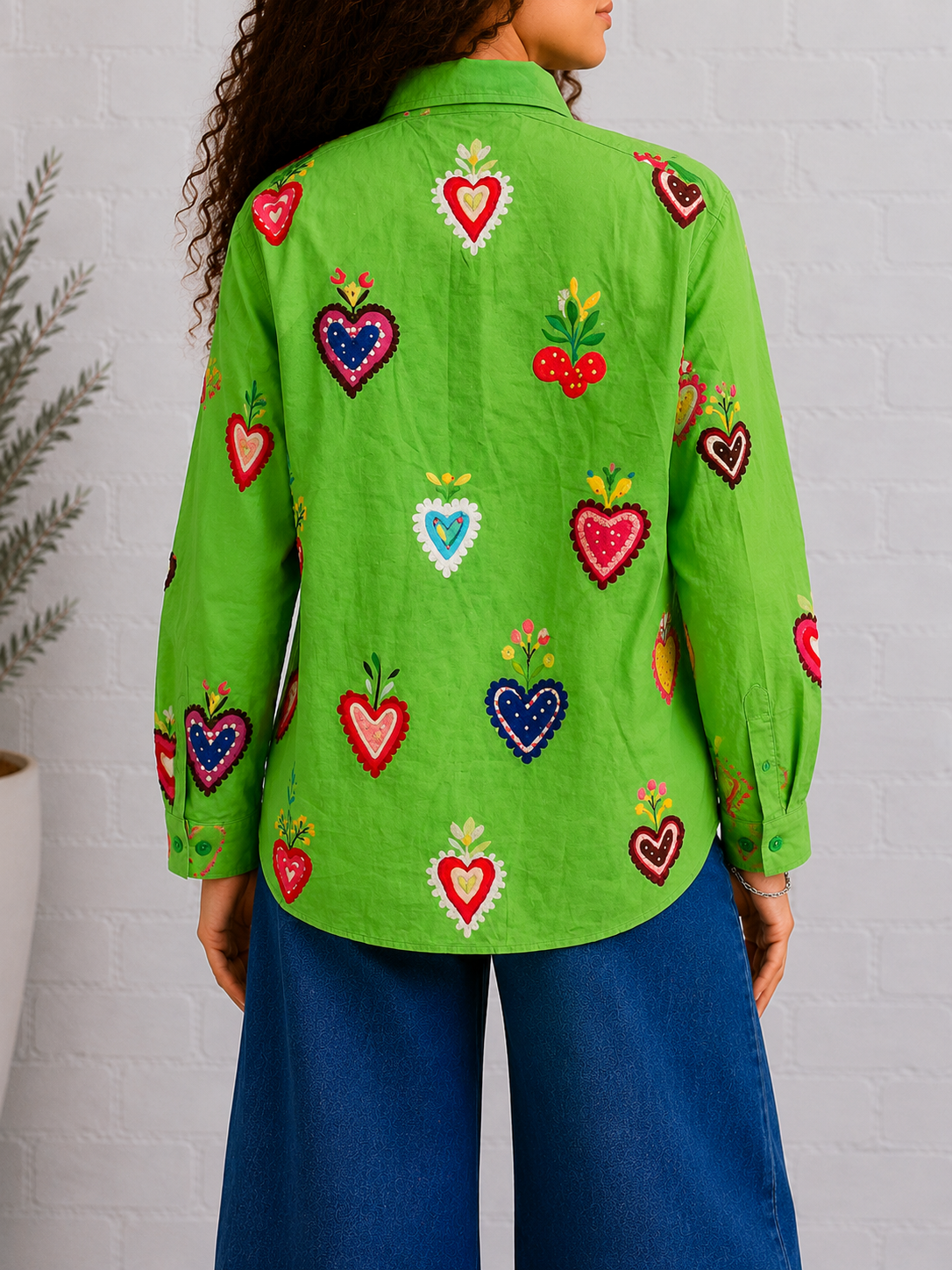 Corazon Heirloom Button-Up
