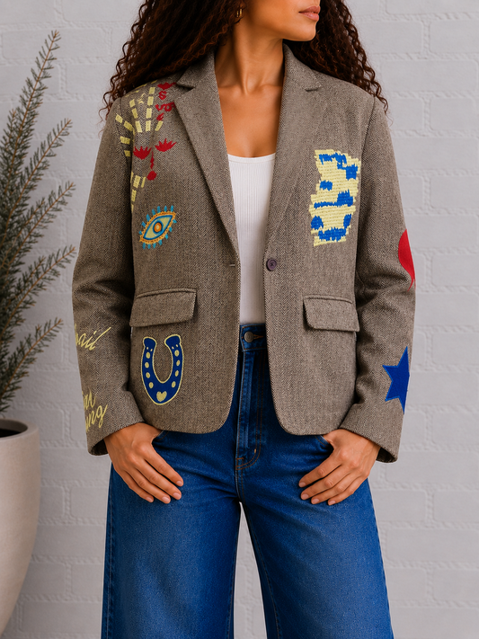 Lucky Charm Wool Blazer