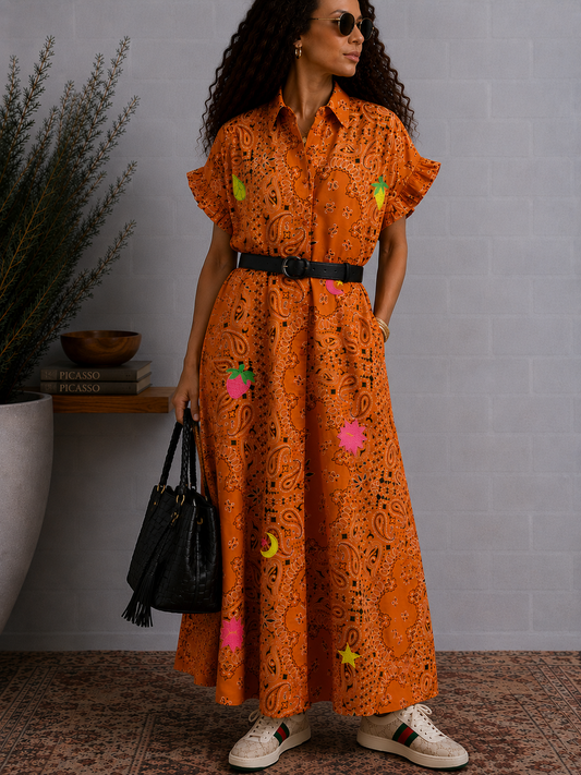 Bandana Starlight Maxi Dress