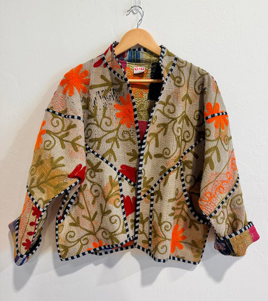 Marigold Vintage Blanket Jacket