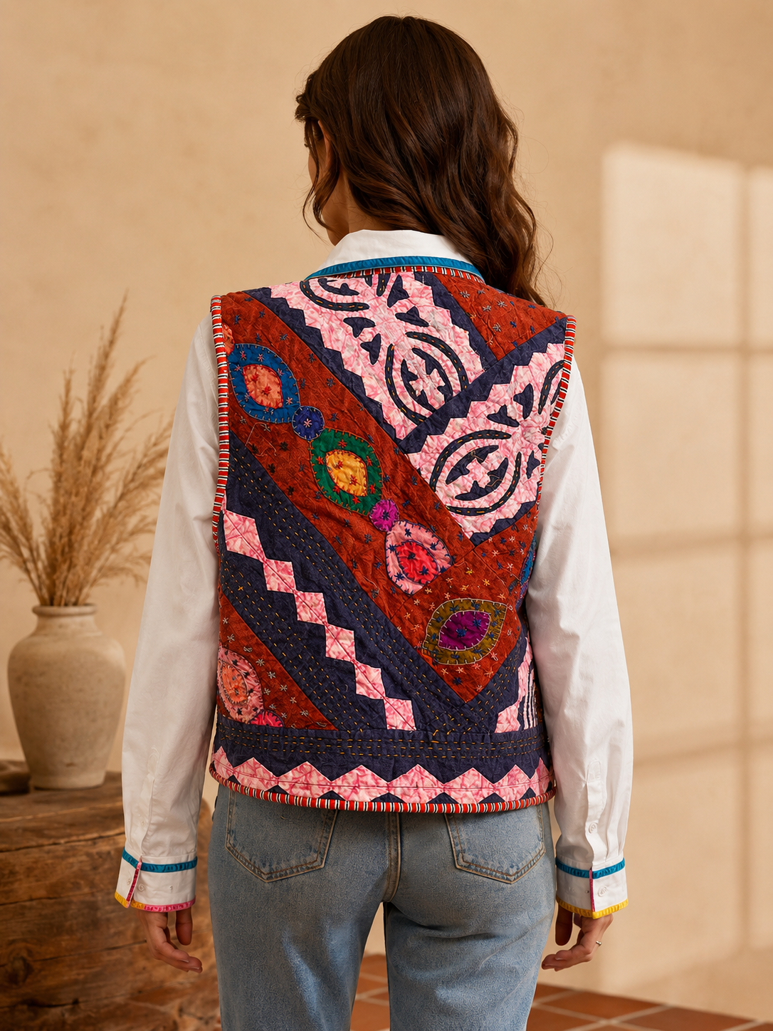 Vintage Stitch Vest